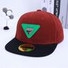 Sombreros Infantiles de Comercio Exterior con Parche de Letra g, Gorras Hip-Hop con Bloques de Color, Gorras de Béisbol de Ala Plana para Street Dance, Sombreros de Sol para Primavera y Verano