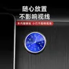 Esfera de reloj de coche, reloj electrónico de alta precisión para coches, accesorio decorativo modificado, reloj de cuarzo para coche de alta calidad con pegatina de modo de doble flash