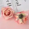 Punto decoración accesorios de flores artificiales cabeza tela de seda flor artificial falsa accesorios de fotografía decoración de pared de flores de boda flores al por mayor