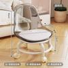 Polea Acrílica Rueda Universal Taburete Pequeño Niños con Taburete para Bebé Popular Silla Pequeña Costura Hermosa Taburete de Piso Doméstico Silencioso Bajo