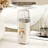 Copo de enxaguante bucal doméstico muito estiloso, caixa de armazenamento três em um para artigos de higiene pessoal, copo de escova de dentes portátil, copo de enxaguante bucal de grande capacidade para viagens