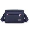 Bolsa Casual de Tecido Oxford Moda Bolsa Masculina Coreana Bolsa Versátil para o Dia a Dia Bolsa Transversal Bolsa Masculina de Tecido de Nylon Bolsa de Ombro