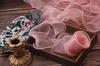 Cinta de hilo cola de pez de 5.5 cm ramo lazo para empaque de flores cinta rizada de hilo de borde ondulado serpentina para zapatos sombrero