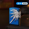 Encendedor de ala plegable, inflable, de metal, de color hielo, con un color deslumbrante, con relieve tridimensional, personalizado, creativo, transfronterizo y caliente