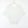 Estilo Japonês e Coreano Elegante Deusa Plissada Manga Curta Feminina Estilo Urbano Slim Fit Emagrecedor Manga Dolman Top Tridimensional