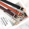 Cinturón Vintage para Mujer con Hebilla de Pin Corea del Sur Moda Casual Hebilla Antigua Dorada Combinación Perfecta Estudiante Juventud Decorativo Cinturón para Jeans