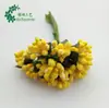 144/Paquete Perlas de Vidrio Simuladas de Bayas Pequeñas, Decoración para Caja de Dulces de Boda Guirnalda DIY Ramillete Flor de Muñeca Material