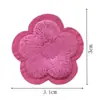 Parche de Tela para Planchar de Flor de Ciruelo Pequeña para Ropa, Parche Adhesivo para Parche de Agujero de Reparación de Mantel de Hotel, Accesorios para Ropa