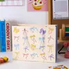 Bolsa de Regalo Impresa con Lazo Sencillo y Fresco, Bolsa Tote Atmosférica para Empaque de Regalo de Cumpleaños, Bolsa de Papel Femenina