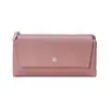 ¡Funda Suave! Nuevo Patrón de Lichi 70% de descuento Cartera Larga para Mujer Transfronteriza Cartera Clásica Europea y Americana para Monedas Mayoreo