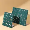 Tablero de Exhibición de Aretes y Clavos de Terciopelo en Stock Estante de Almacenamiento de Collares y Pulseras Estante Creativo para Joyería Puesto de Accesorios Estante para Transmisiones en Vivo