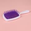 Peine hueco Peine de malla Peine de bolsa de aire Peine para cabello rizado Peine de peinado esponjoso Peine de masaje Peine para cabello seco y húmedo