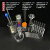 Juego Experimental de Cristalería Matraz Cónico con Soporte para Tubos de Ensayo Pipeta con Punta de Goma Vaso de Precipitación Cilindro Graduado Tubo de Ensayo Un Juego (62
