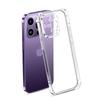 O Novo Modelo da Baitong é Adequado para Iphone17Promax16Plus Capa de Celular Transparente Silicone Borda Reta Airbag Anti-Queda