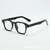 Óculos Novo Estilo 2026 para Homens com Miopia, Podem Ser Equipados com Lentes de Grau, Óculos com Bloqueio de Luz Azul para Mulheres, Ferramenta Mágica de Aparência Natural, Armações de Óculos Pretas Retrô