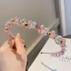 Faixa de Cabelo Dupla Camada, Novo Estilo Coreano Versátil com Strass Super Fada Presilha de Cabelo de Cristal de Alto Padrão, Acessório de Cabelo para Penteado de Coroa Alta