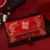 Sobre Rojo de Boda para Compromiso, Sobre Rojo Festivo para la Ceremonia del Té de los Padres, Sobre Rojo de Boda para Diez Mil Yuanes, Bolsa de Sobre Rojo de Tela