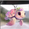 Colgantes para Coche Serie Tortuga de Productos Nuevos Transfronterizos, Decoraciones para Árbol de Navidad, Decoraciones Navideñas para el Hogar