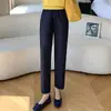 Pantalones Harem para Mujer Tallas Grandes para Primavera y Otoño 100 kg - Cintura Alta, Adelgazantes, Versátiles, Holgados Casuales Tipo Cigarrillo Zanahoria