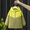 Bata impermeable para niños de nuevo estilo, Ropa exterior elegante tipo chaqueta de plumas, Ropa protectora anti-suciedad, Delantal para bebé, Ropa de pintura para jardín de infantes para niños