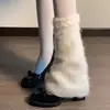 Zapatos de Mujer Retro con Lazo y Tacón Bajo 2026 Otoño Nuevos Slip-On Tacones Altos Tacón Grueso Versátiles Zapatos Mary Jane