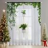 1 peça nova tela de janela de planta de flor colorida impressão digital 3D decoração quarto sala de estar direto da fábrica desgaste mastro janela
