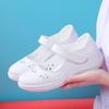 Zapatos de Enfermera para Mujer, Primavera y Verano, Planos, Transpirables, Cómodos para los Pies, Zapatos de Trabajo para Hospital, Zapatos de una Sola Pieza de Suela Suave, Mocasines, Tacones Planos Cómodos