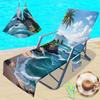 Funda para silla de playa transfronteriza funda para reclinable bolsa toalla bolsa para toalla de playa una serie de verano impresión digital 3D