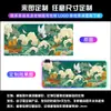 Alfombrilla de ratón con reposamuñecas antideslizante, alfombrilla de escritorio extragrande, fábrica de origen, impresión por transferencia térmica, ilustración de cultura china, personalización de alfombrilla de ratón grande
