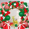 Paquete de Globos de Navidad 2026 Película de Aluminio Combinación de Globos de Látex Decoración Escena Montaje Atmósfera Globos para Fiesta