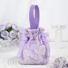Caja de Dulces para Boda 2026, Bolsa de Regalo de Alta Gama para Boda y Compromiso, Personalización de Bolsa de Regalo de Dulces sin Plegar