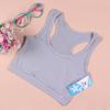 Top Tubo Esportivo Feminino Slim-Fit com Envoltório de Algodão Modal Camisete Base