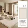 Alfombra para sala de estar, lavable y limpiable con trapo, estilo crema nuevo, bajo mantenimiento, estilo vintage, alfombra de mesita de noche para dormitorio, alfombra impermeable y engrosada