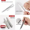 Extractor de Agujas de Acero Inoxidable para Hacer Plantillas de Zapatos, Pinzas Tradicionales para Agujas del Hogar, Pinzas para Agujas de Suela de Zapato Hechas a Mano
