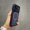 Adequado para iPhone 18 Pro Max, capa de celular magnética com sensação de pele fosca, capa protetora anti-queda de quatro cantos para Apple 17P
