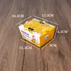 Caja para Llevar de Pollo Frito Estilo Coreano, Caja de Papel para Catering Comercial, Para Llevar Snacks, Alitas de Pollo Enteras, Filetes de Pollo, Caja de Embalaje para Nuggets de Pollo