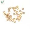 Anillo Liso de Acero Inoxidable Anillo Curvo Cuentas Espaciadoras Cuentas de Posicionamiento Cuerda de Cuero Cuerda Tejida Accesorios para Joyería Hecho a Mano DIY