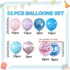 Conjunto de Balões com Confete de Lantejoulas 30 Peças Decoração de Festa Montagem de Cena Pacote Combinado Conjunto de Balões Macaron