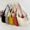Bolso bandolera informal de nailon, estilo japonés, moderno y sencillo, para estudiantes.