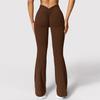 Pantalones de Yoga Más Vendidos de Amazon, Alta Elasticidad, Secado Rápido, Transpirables, Leggings Deportivos, Pantalones Acampanados Pequeños para Fitness al Aire Libre