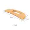 Massageador de Madeira Maciça, Placa Gua Sha, Bastão de Rolamento de Madeira de Faia, Rolo, Ferramenta Doméstica de Massagem Corporal Completa, Massageador de Madeira Criativo