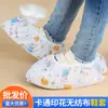 Cubrezapatos Desechable Estampado de Dibujos Animados Directo de Fábrica Tela No Tejida Engrosada para el Hogar Antideslizante para Interior Sala de Máquinas Resistente al Desgaste Cubrepies