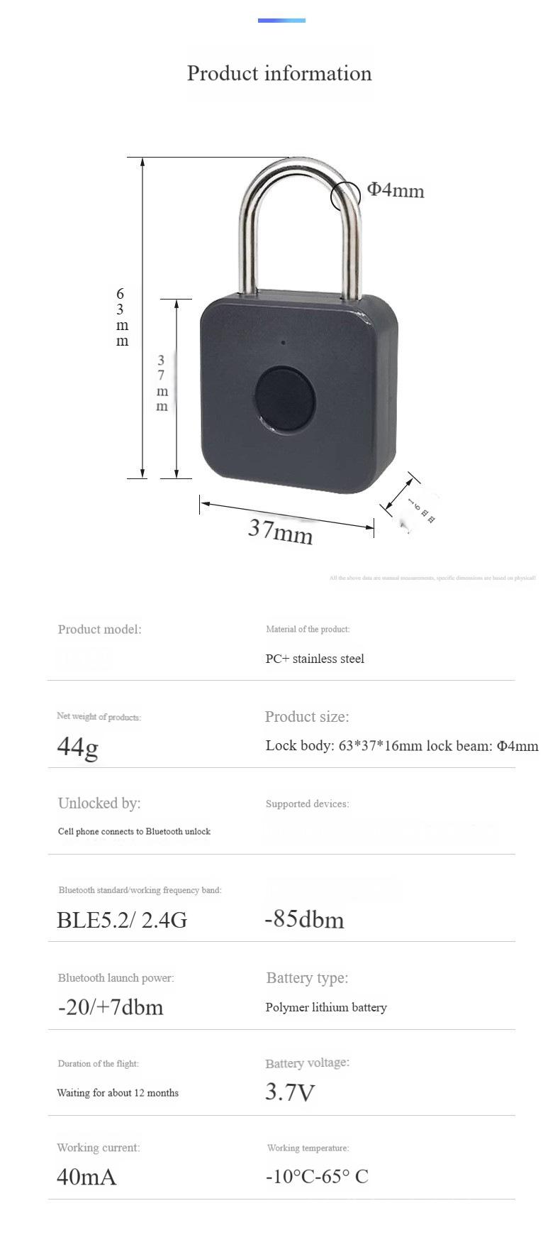 smart padlock