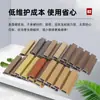 Ventas Directas de Fábrica de Lamas Compuestas de Madera Plástica WPC de Segunda Generación Anticorrosivas y Antidecoloración para Cercas de Jardín y Paneles de Pared Exteriores