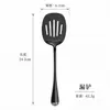 Set de cuchara y espátula de acero inoxidable 410 1010 para servicio transfronterizo en stock, cuchara de servir de autoservicio y espátula coladora para herramientas de cocina caseras y de restaurante