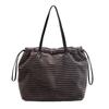 Bolsa de Mão da Moda Estilo Coreano Ins Versátil Bolsa de Ombro com Cordão Distinta Bolsa Tote para Estudante Universitário e Trajeto
