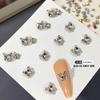Rhinestones Mariposa Cortada Nido de Pájaro para Uñas, Rhinestones Mariposa, Decoraciones para Uñas, Rhinestones con Base Puntiaguda K9, Decoraciones de Rhinestone para Uñas, Rhinestones Decorativos Coloridos