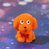 Simulación de cachorro de peluche, musgo, microadornos paisajísticos, artesanías de resina, accesorios de joyería para paisajismo DIY.