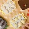 Molde de Pastel al Vapor de Silicona para Comida de Bebé, Tazón de Gelatina de Natillas Helado, Paletas para Pastel, Palillo de Queso, Vajilla