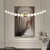 Luminária Pendente de Pérola Estilo Creme Francês Designer Nórdico Simples Criativo Sala de Estar Sala de Jantar Luminária Moderna de Luxo Leve